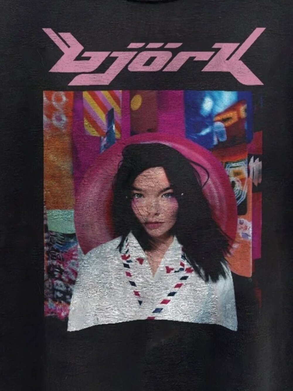 Bjork Tour 1996 Unisex Black T-shirt 257 - Picture 2 of 5